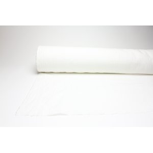 画像: 綿麻手もみ　白 　巾１１０ｃｍ